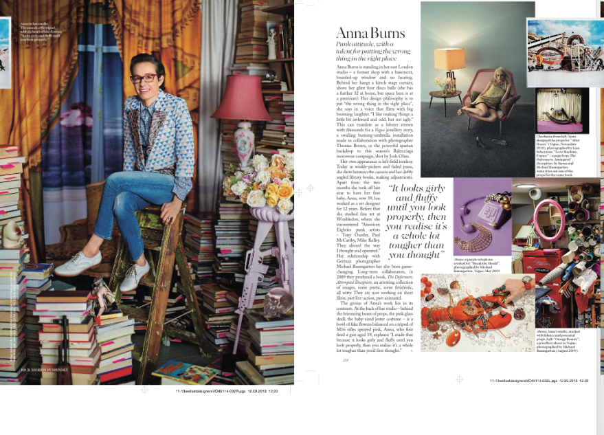 anna burns by rick pushinsky